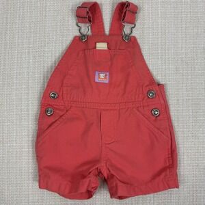 Vintage Duck Head‎ Baby Overalls Jumper Adjustable Straps Pocket 12 Mo